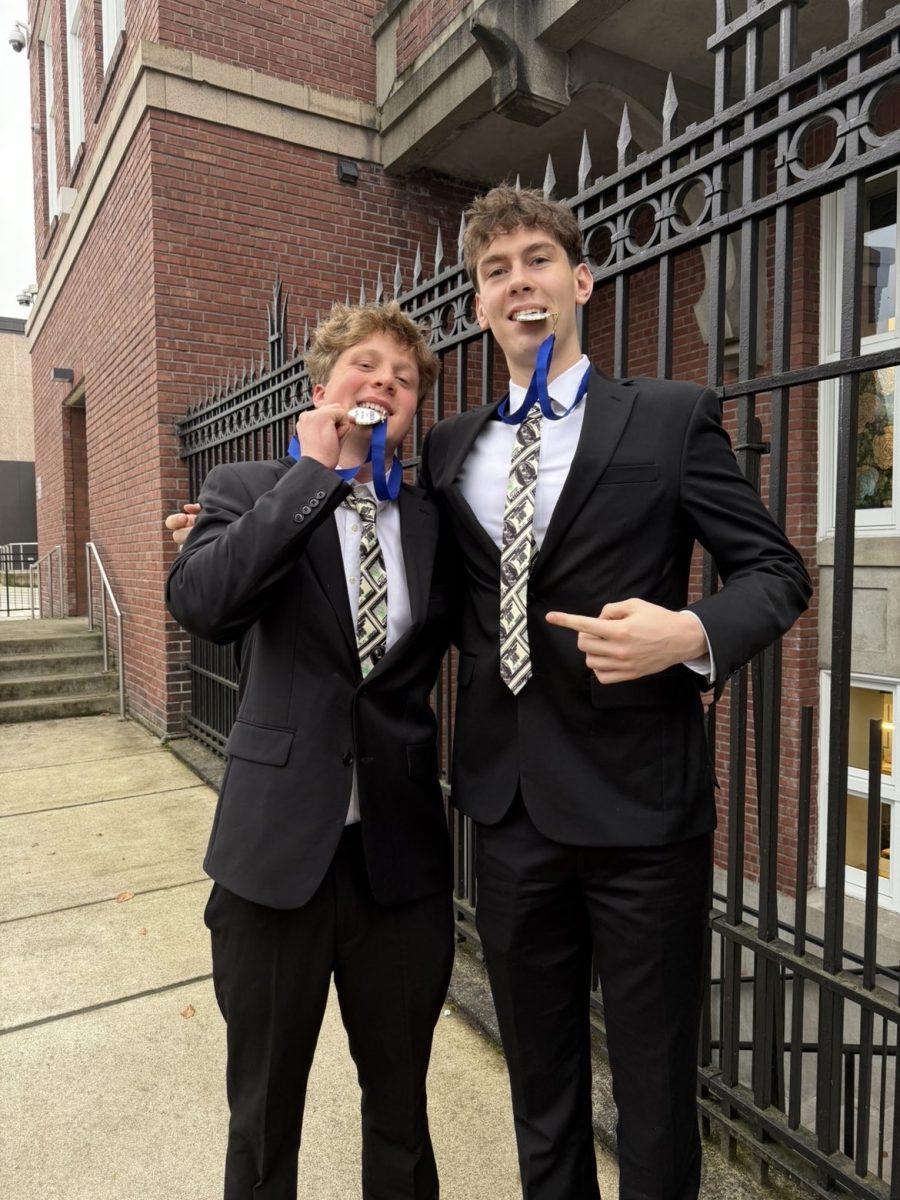 Wesley Anderson (‘26) and Luke Dagg (‘26). Credit: Anders Bertelsen